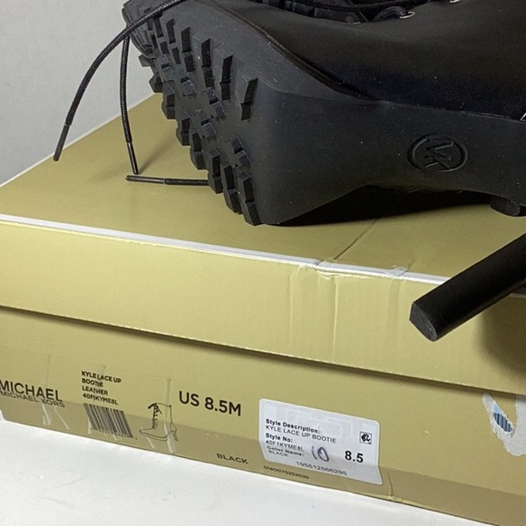 Kyle Leather Lace-Up Boot - read note - Picture 11 of 11